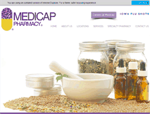 Tablet Screenshot of mymedicappharmacy.com